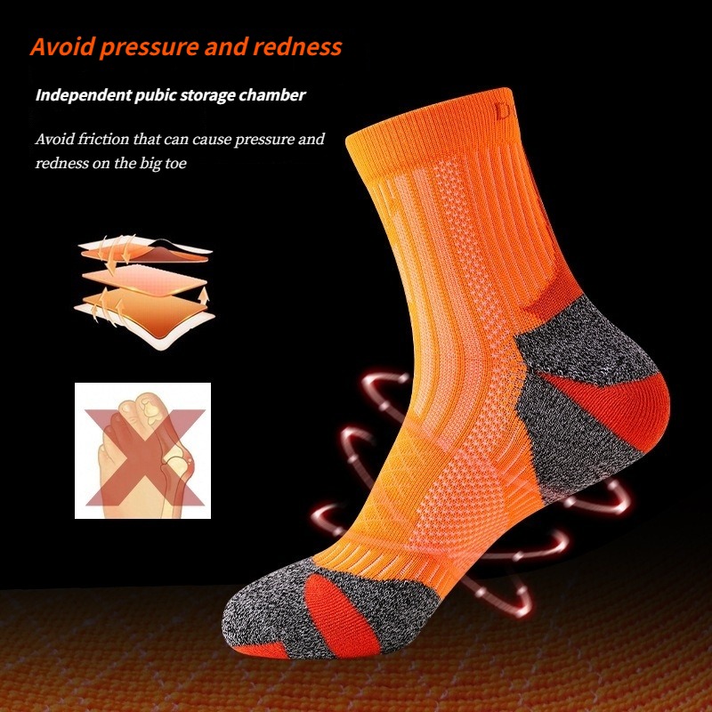 Kaos Kaki Olahraga Penyerap Ke - Athletic Sock Cushion ulasan dan harga